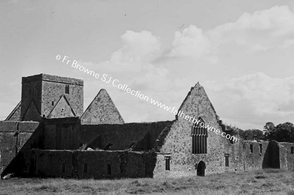 HOLY CROSS ABBEY  FROM NORTH WEST